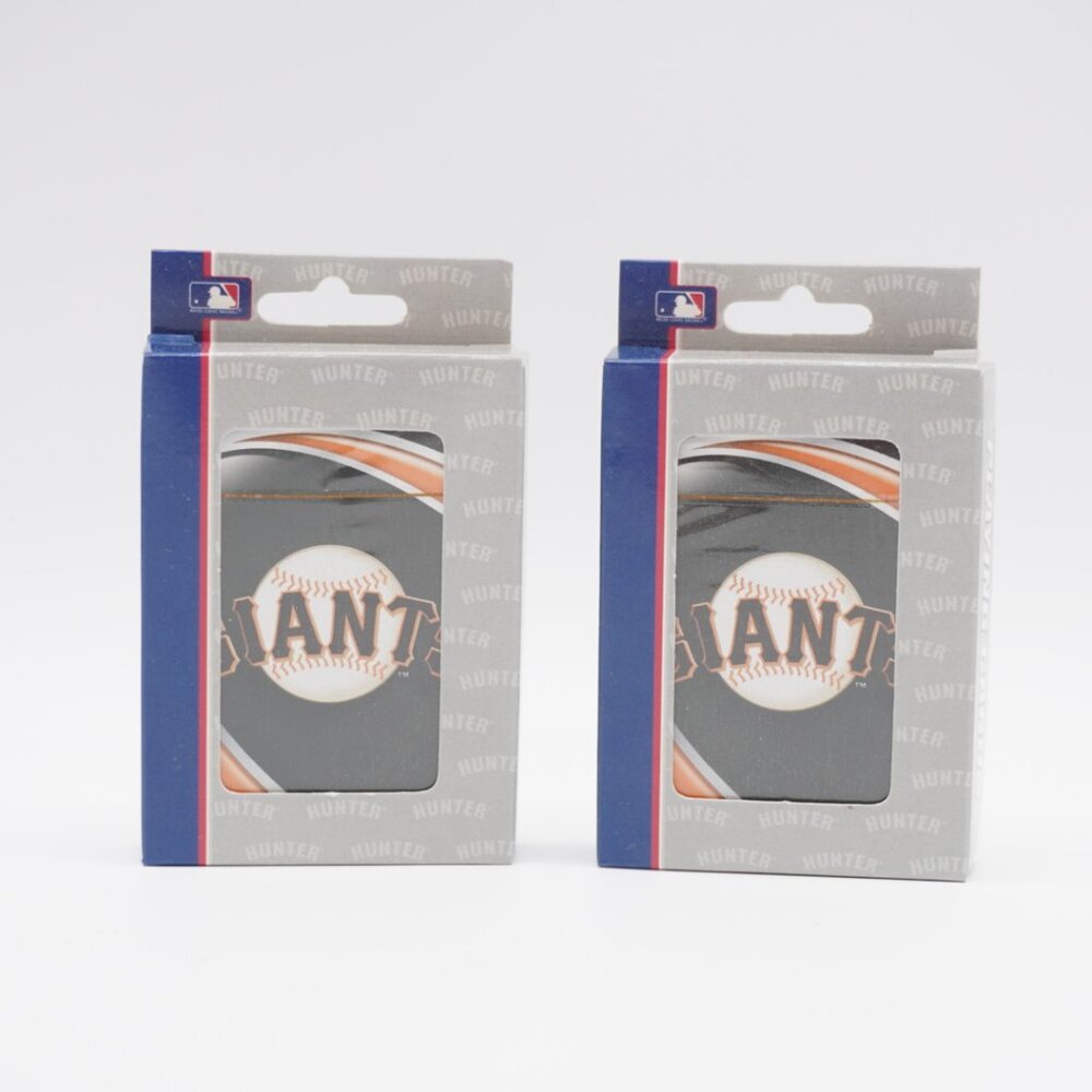 2 Sealed Playing Card Decks  San Francisco Giants